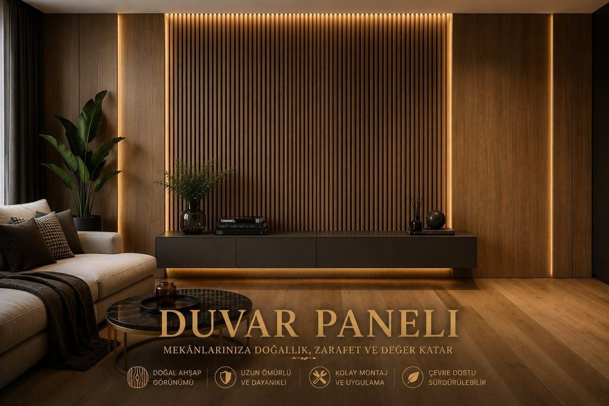 Duvar paneli ve mimarlık — Titiz Parke